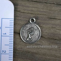 Монетка маленькая серебро | интернет магазин Сотворчество_0