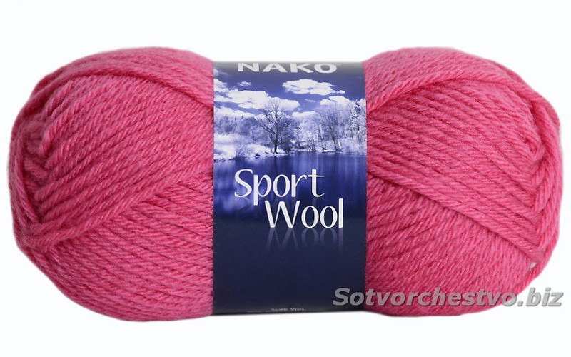 Sport Wool 1174 малина | интернет магазин Сотворчество
