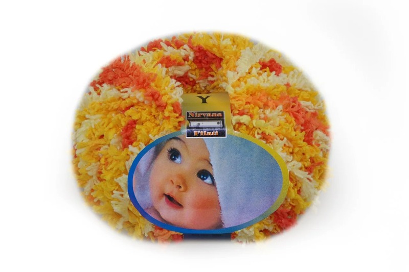 Baby Mahra оранжево-желтый - 8 шт | интернет магазин Сотворчество