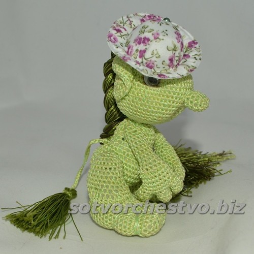 Шляпка для куклы с роз.цветами | интернет магазин Сотворчество