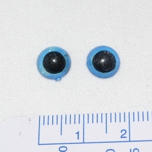 Глазки круглые 8 мм голубые | интернет магазин Сотворчество
