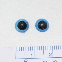 Глазки круглые 8 мм голубые | интернет магазин Сотворчество