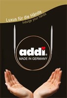 Спицы Addi круговые, никель 150 см - 2 мм | интернет магазин Сотворчество