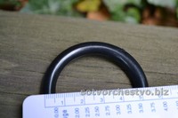 Кольцо пластмассовое черное 5,5 см | интернет магазин Сотворчество