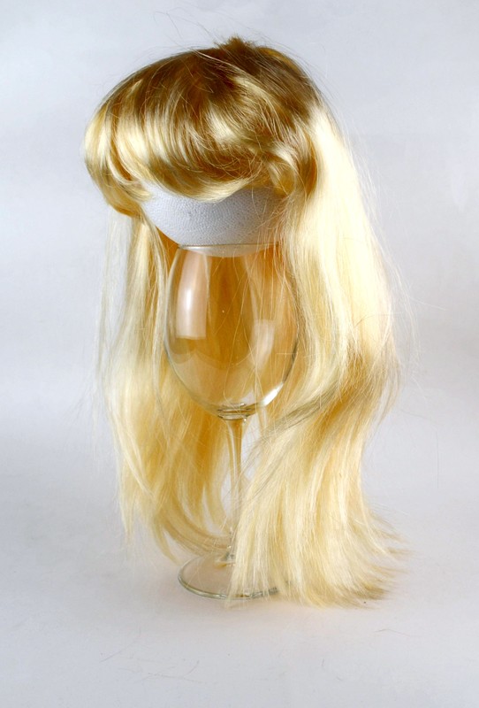 парик для куклы блонд | интернет магазин Сотворчество