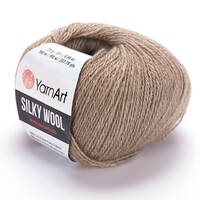 silky wool 342 кофе с молоком | интернет магазин Сотворчество