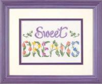 06235 Набор для вышивания гладью DIMENSIONS Flowery Sweet Dreams "Цветочные сладкие сны"