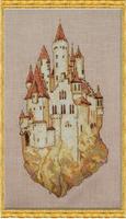 122 K Набор для вышивания крестом NIMUЁ Le Chateau SuspenduThe Suspended Castle "Воздушный замок" 