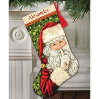фото 70-08938 Набір для вишивання - гобелен DIMENSIONS Secret Santa. Stocking "Секрет Санти. Панчоха"