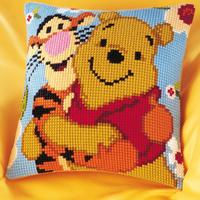 PN-0014595 Набор для вышивания крестом (подушка) Vervaco Disney "Winnie &amp; Tigger"