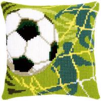 PN-0150043 Набор для вышивания крестом (подушка) Vervaco Football "Футбол"