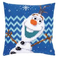 фото PN-0165925 Набір для вишивання хрестом (подушка) Vervaco Disney Frozen "Olaf"