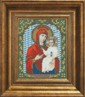 фото Набір для вишивання бісером Чарівна Мить Б-1038 "Ікона Божої Матері Визволителька"