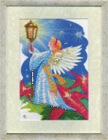 Набор для вышивки бисером Чарівна Мить Б-623 "Ангел с фонарем"