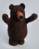 Набор для валяния игрушек Чарівна Мить В-158 "Медвежонок"