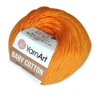 фото yarnart baby cotton / ярнарт бебі коттон 425 абрикос