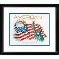70-35363 Набор для вышивания крестом DIMENSIONS American Patriot "Американский патриот"