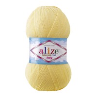 фото alize cotton gold fine baby/alize cotton gold fine baby 187 лимонний