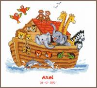 PN-0143716 Набор для вышивки крестом Vervaco Noah's ark "Ноев ковчег"
