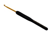 крючок для вязания с черной силиконовой ручкой | интернет магазин Сотворчество