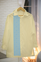фото набір для вишивання сучасної сорочки "східно-подільска краса" с4 жовта